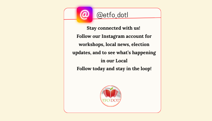 Meta slider ETFO DOTL Follow us on Intstagram (1)